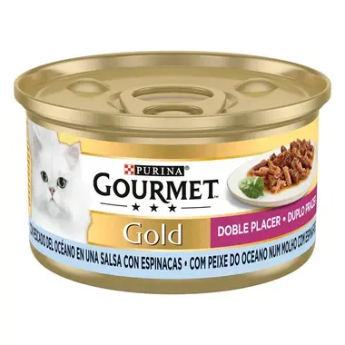 GOURMET Gold Duplo Prazer - Peixe de Oceano num Molho de Espinafres
