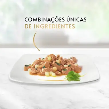 GOURMET A La Carte Receitas do Chef - Peixe Oceano, Peru, Salmão e Pato