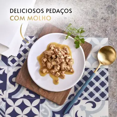 GOURMET Perle Delícias em Molho - Frango e Vaca