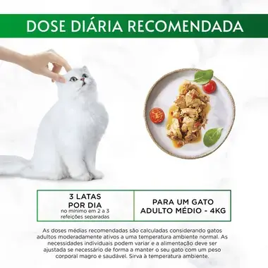 GOURMET Nature's Creations Frango, guarnecido com Espinafres e Tomate