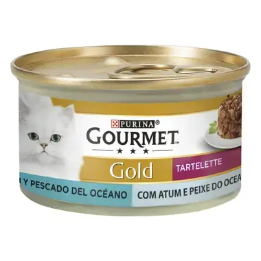 GOURMET Gold Tartelette DUO com Atum e Peixe do Oceano