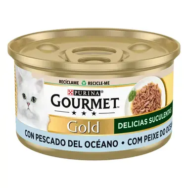 GOURMET GOLD Delícias Suculentas com Peixe do Oceano