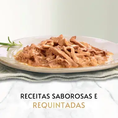 GOURMET GOLD Delícias Suculentas com Peixe do Oceano