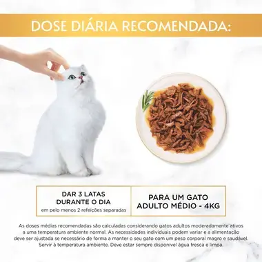 GOURMET GOLD Delícias Suculentas - com Peixe do Oceano, com Frango, com Salmão, com Vaca