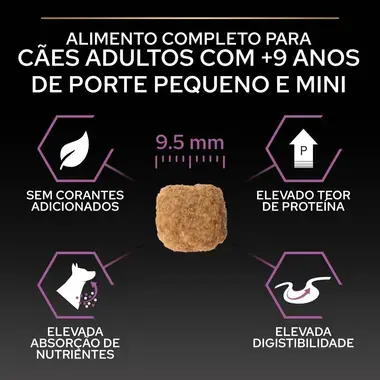 PRO PLAN Cão Adulto 9+ Porte Pequeno & Mini Age Defence Rico em Frango