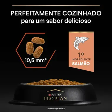 PRO PLAN Esterilizado Adulto 1+ VITAL FUNCTIONS | FUNÇÕES VITAIS Rico em Salmão