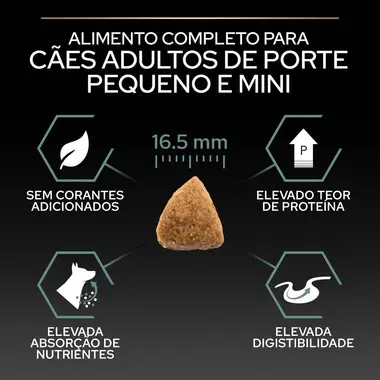 PRO PLAN Cão Adulto de Porte Pequeno & Mini Digestão Sensível Rico em Borrego