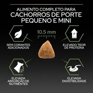 PRO PLAN Cachorro Porte Pequeno & Mini Rico em Frango