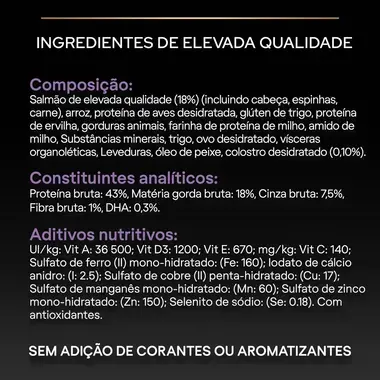 PRO PLAN Sterilised Kitten | Gatinhos 3-12 meses HEALTHY START Rico em Salmão