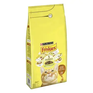 3010470150119 FRISKIES Frango e Peru - Gato Seco