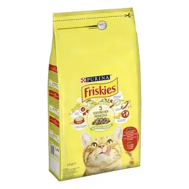 3010470159068, 7613031884247, 8002205354607 FRISKIES Vaca e Frango - Gato Seco