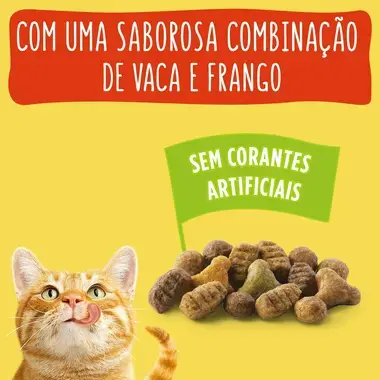 3010470159068, 7613031884247, 8002205354607 FRISKIES Vaca e Frango - Gato Seco