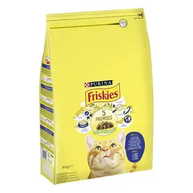 3010470181953 FRISKIES Peixe Branco e Atum - Gato Seco
