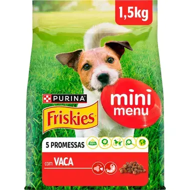 7613033796357, 7613034596437 FRISKIES MINI MENU Vaca - Seco Cão
