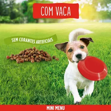 7613033796357, 7613034596437 FRISKIES MINI MENU Vaca - Seco Cão