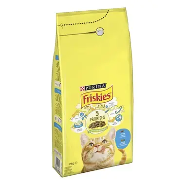 8002205352009 FRISKIES Salmão e Legumes - Gato Seco