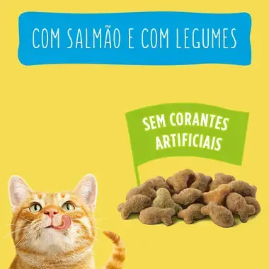 8002205352009 FRISKIES Salmão e Legumes - Gato Seco