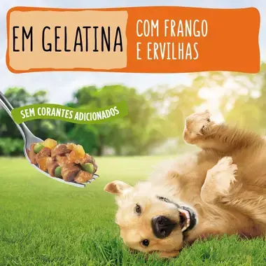 7613036257695 FRISKIES em Gelatina Frango - Húmido Cão