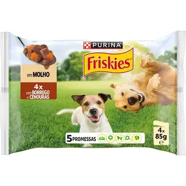 7613035834392 FRISKIES em Molho Borrego - Húmido Cão