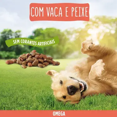 7613034010605 FRISKIES OMEGA Vaca e Peixe - Seco Cão