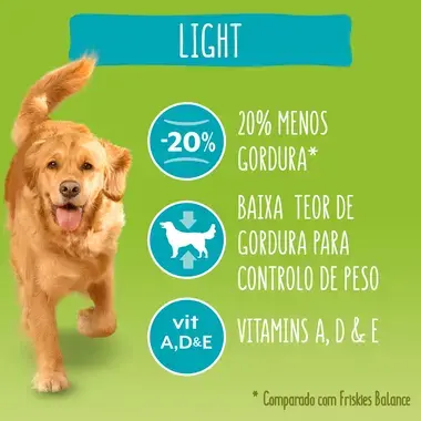 7613033772627 FRISKIES LIGHT Frango - Seco Cão
