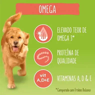 7613034010605 FRISKIES OMEGA Vaca e Peixe - Seco Cão