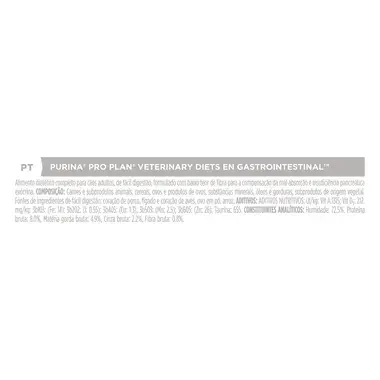 PRO PLAN VETERINARY DIETS Canine EN Gastrointestinal Mousse