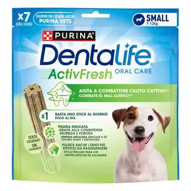 PURINA DENTALIFE ActivFresh para cães de porte pequeno