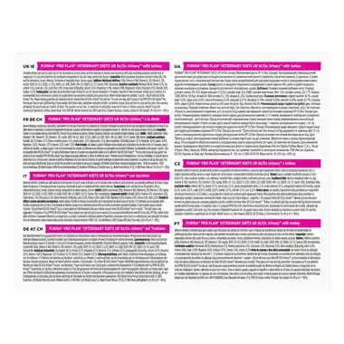 PRO PLAN VETERINARY DIETS Feline UR St/Ox Urinary Saquetas com Perú