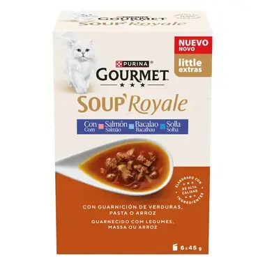 GOURMET Soup Royale Salmão, Bacalhau e Solha