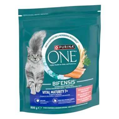 Purina ONE Vital Maturity 7+ Salmão