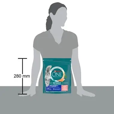 Purina ONE Vital Maturity 7+ Salmão