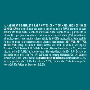 Purina ONE Vital Maturity 7+ Salmão