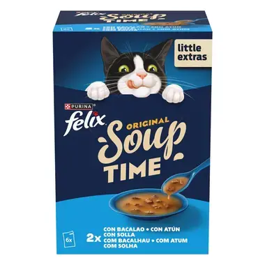 FELIX Soup Time Original Seleção do Peixe