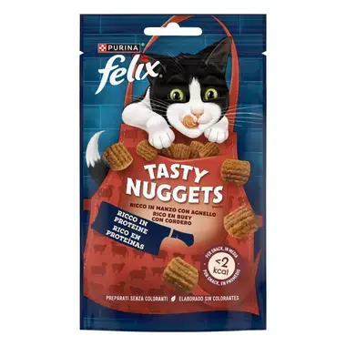 FELIX® Tasty Nuggets Rico em Vaca com Borrego