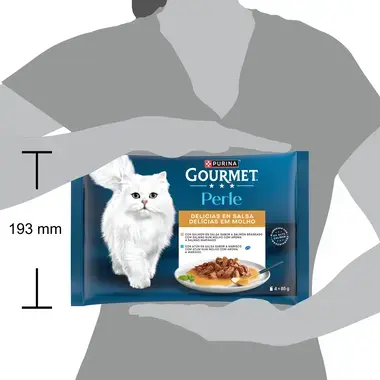 GOURMET™ Perle Delícias em Molho Seleção de Peixes
