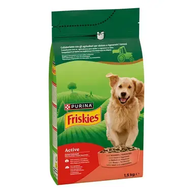 FRISKIES ACTIVE Vaca - Seco Cão