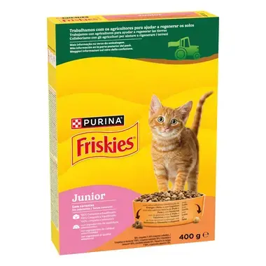 FRISKIES JUNIOR Frango com Leite - Gato Seco