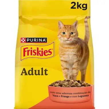 FRISKIES Vaca e Frango - Gato Seco