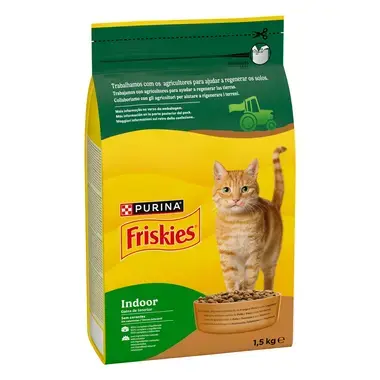 FRISKIES Indoor Frango e Peru - Gato Seco