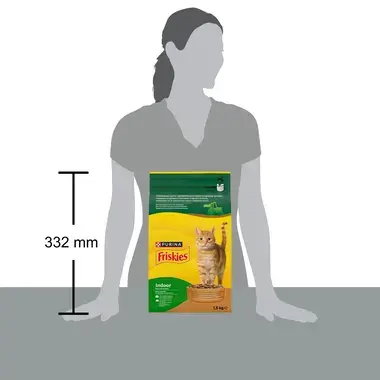 FRISKIES Indoor Frango e Peru - Gato Seco