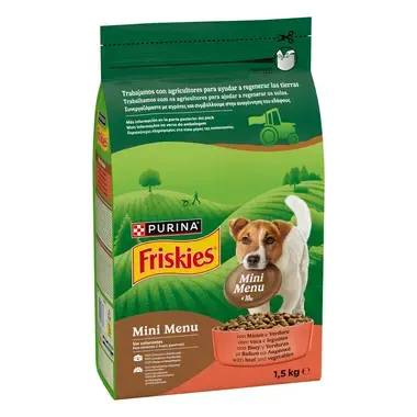FRISKIES MINI MENU Vaca - Seco Cão