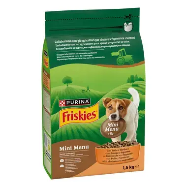 FRISKIES MINI MENU Frango - Seco Cão