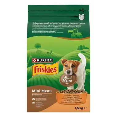 FRISKIES MINI MENU Frango - Seco Cão