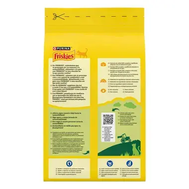 FRISKIES Esterilizado Salmão e Atum - Gato Seco