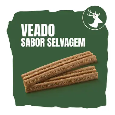 7613034995414 PURINA AdVENTuROS Strips com Aroma Selvagem a Veado