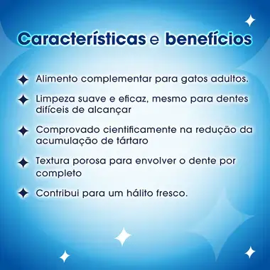 PURINA DENTALIFE Snack Dentário com Salmão para gato