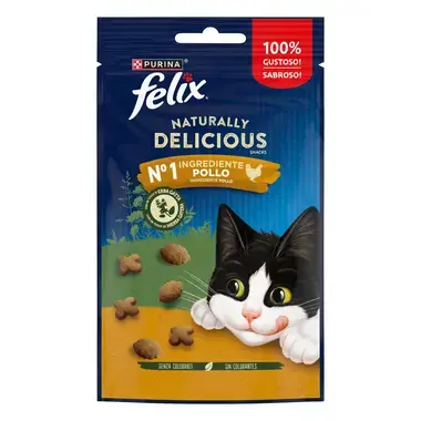 FELIX Naturally Delicious Rico em Frango com um toque de erva gateira