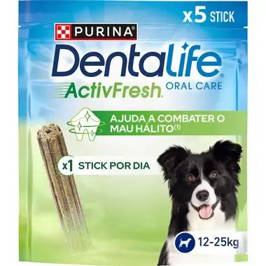 PURINA DENTALIFE ActivFresh para cães de porte médio