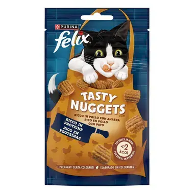 FELIX® Tasty Nuggets Rico em Frango com Pato
